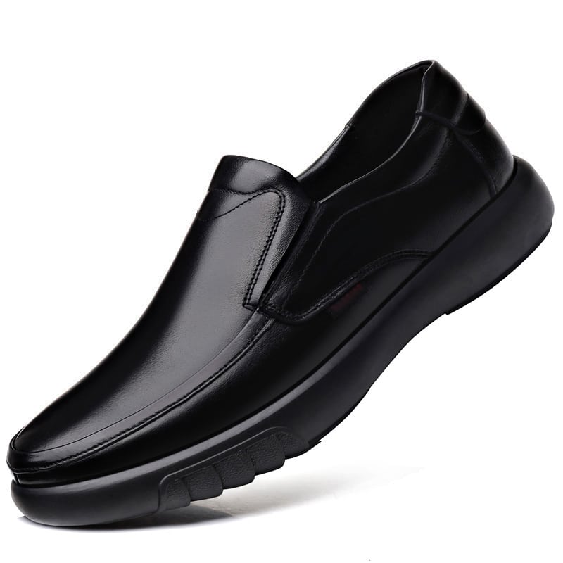 Chic Black Orthopedic Shoes for Men