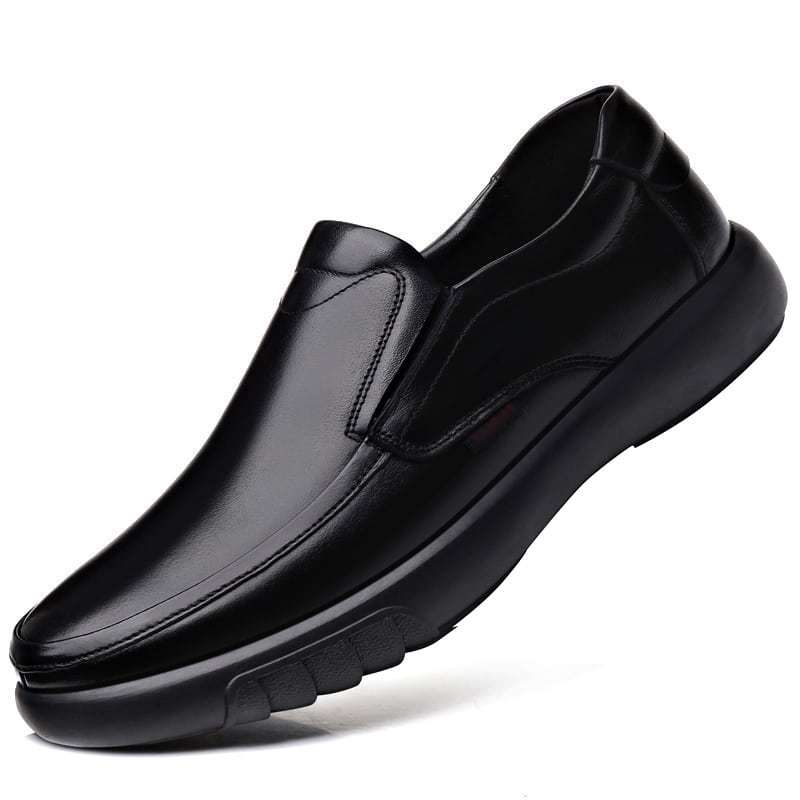 Chic Black Orthopedic Shoes for Men