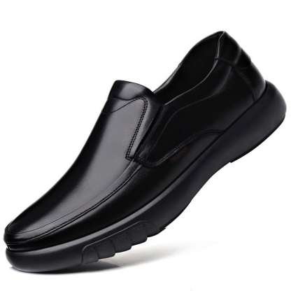 Chic Black Orthopedic Shoes for Men