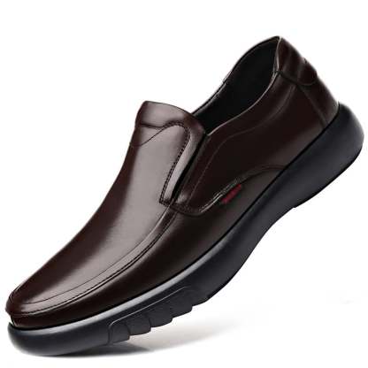 Chic Black Orthopedic Shoes for Men