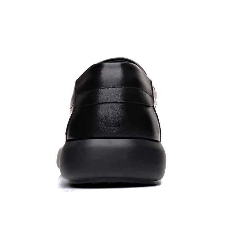 Chic Black Orthopedic Shoes for Men
