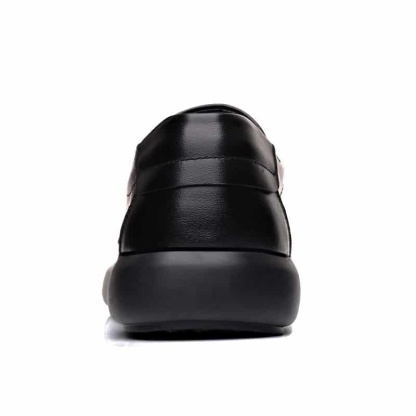 Chic Black Orthopedic Shoes for Men