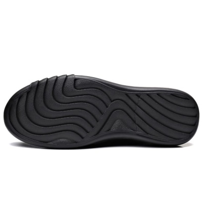 Chic Black Orthopedic Shoes for Men
