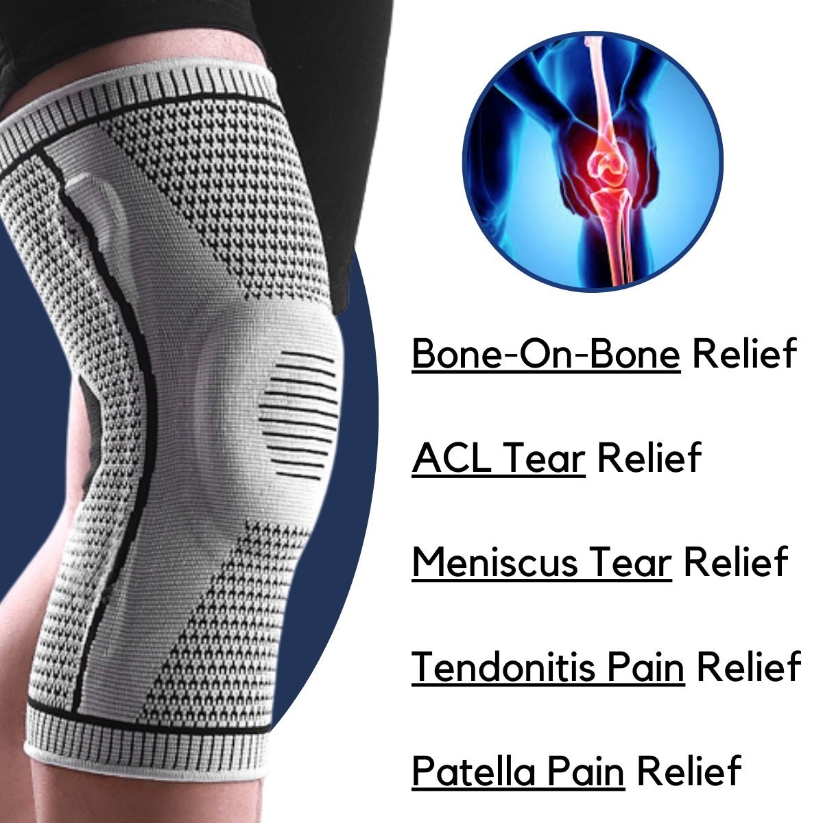 Knee Support- Knee Compression Sleeves