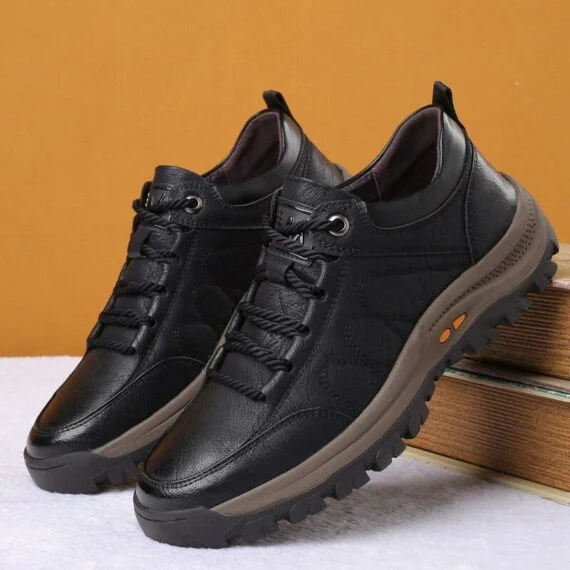 Men’s Casual Hand Stitching Arch Support & Non-slip Breathable Shoes