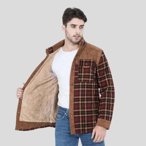 Fleece Winter Vest With Inner Lining