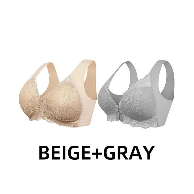Front Closure 5D Shaping Push Up Bra – Seamless, Beauty Back, Comfy