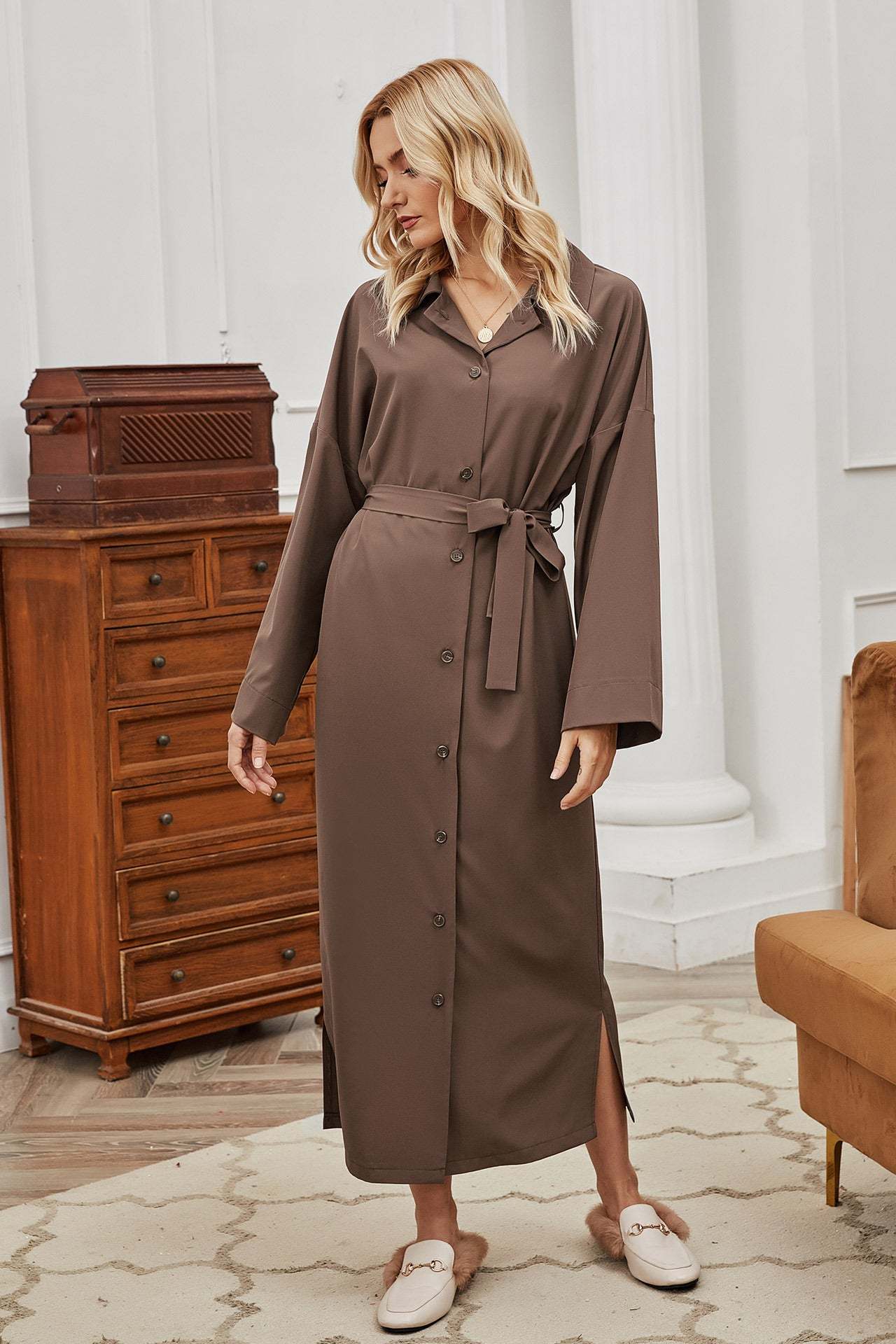 Longline Trench Coat
