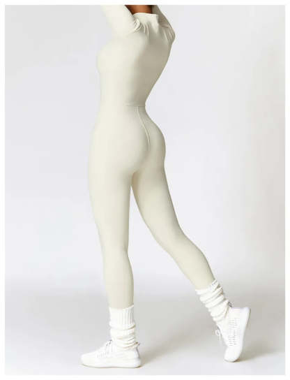 Sports Jumpsuit With Zipper