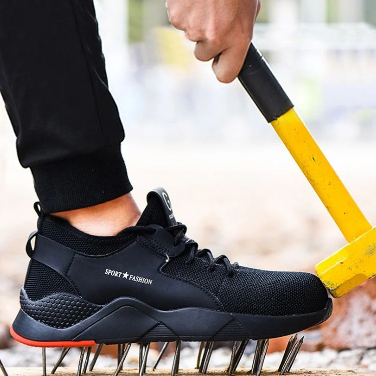 Lightweight Steel Toe Work Shoes for Men Women
