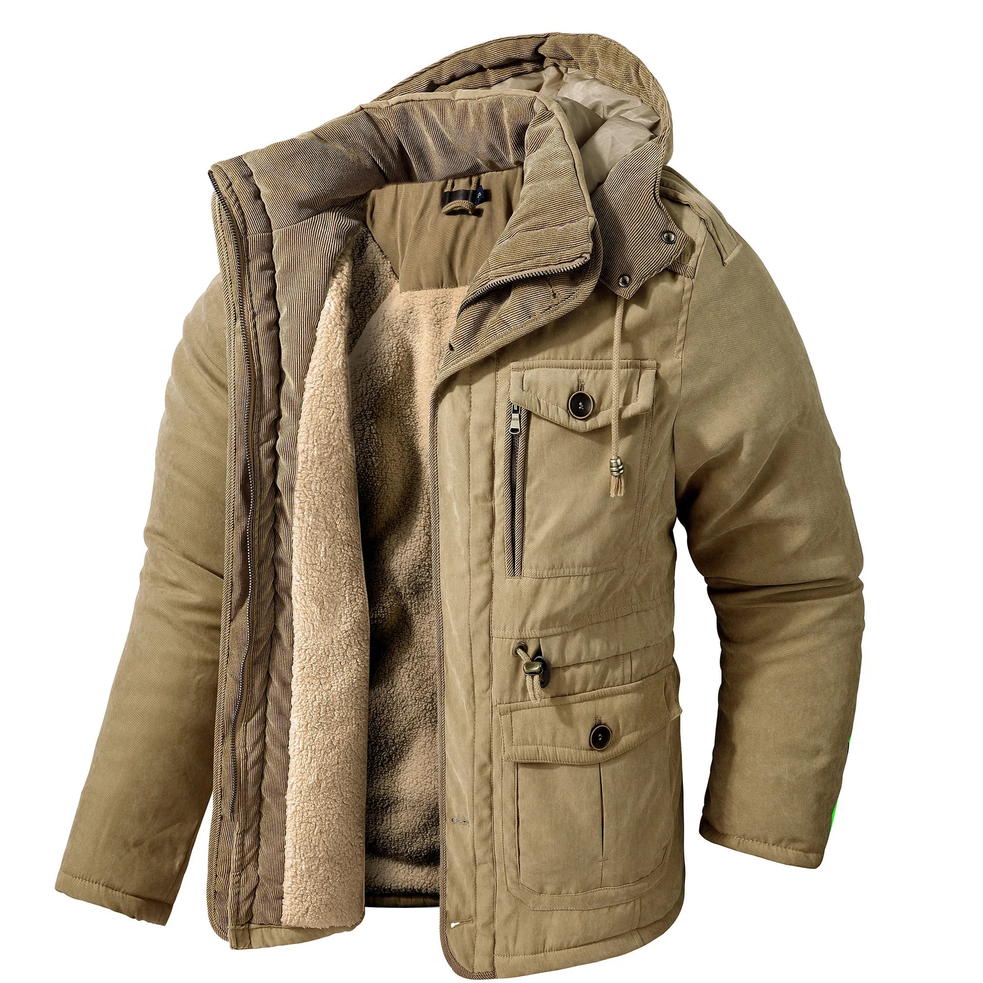 Multi-Pocket Winter Jacket