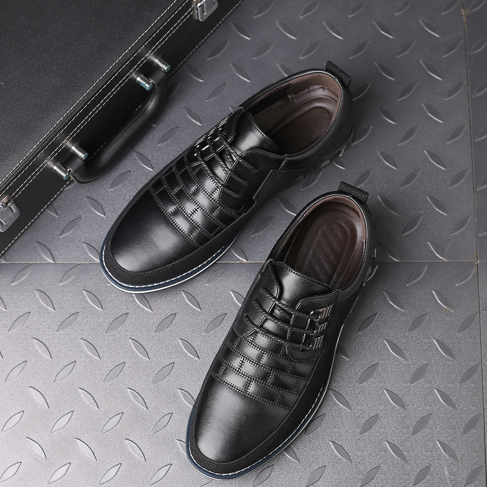 Oxford Derby Orthopedic Leather Shoes