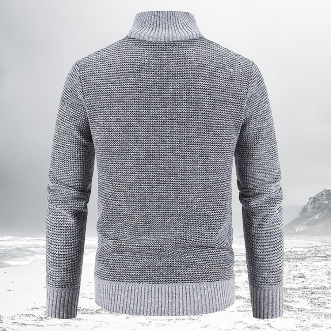  Padded Zip Sweater