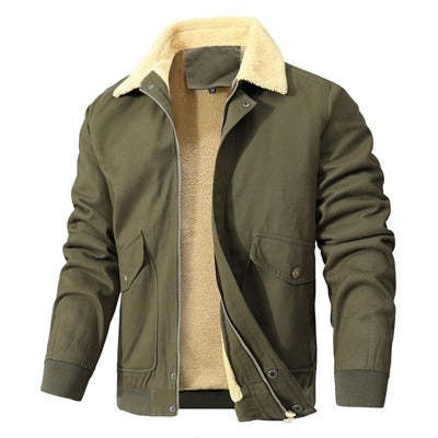 Pilot Jacket With Teddy Lining
