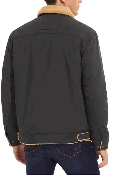 Bomber Jacket With Wool Lining