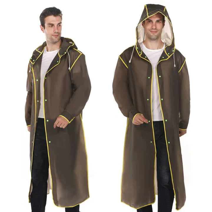 Unisex Hooded Raincoat