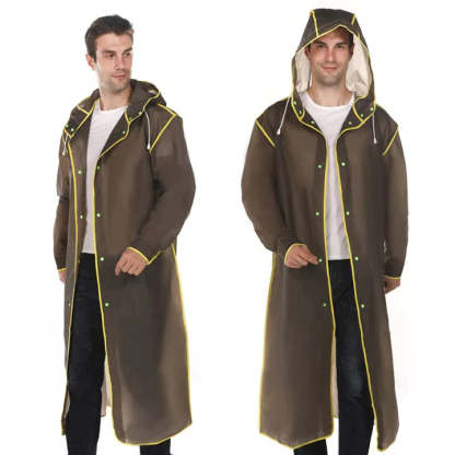 Unisex Hooded Raincoat