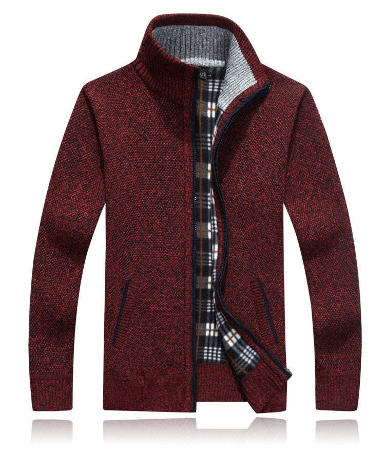 Cardigan With Zipper