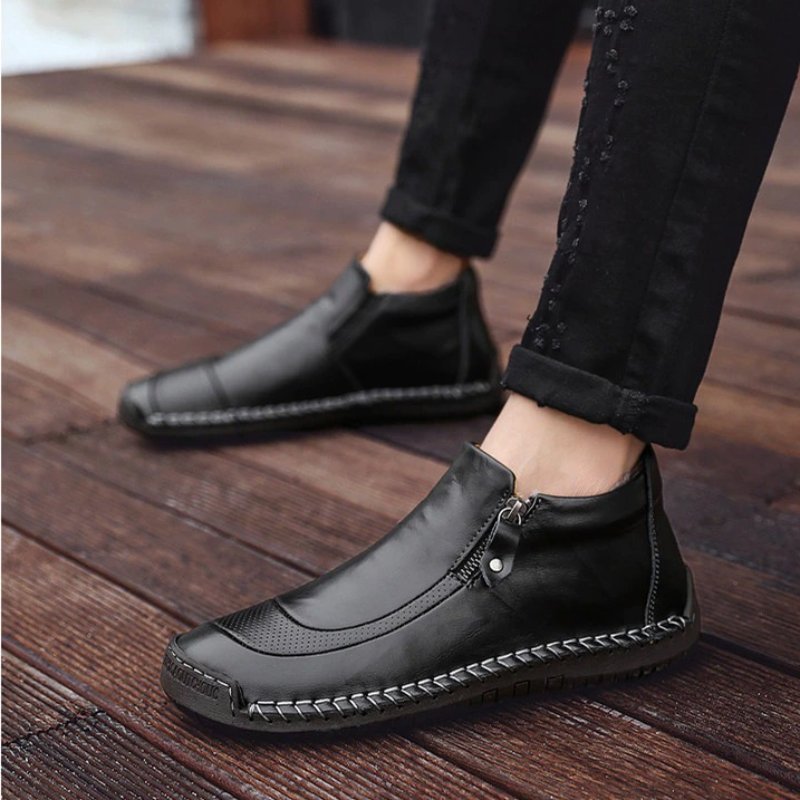 Men Warm Ankle Boots Winter 2022 Orthopedic Shoes