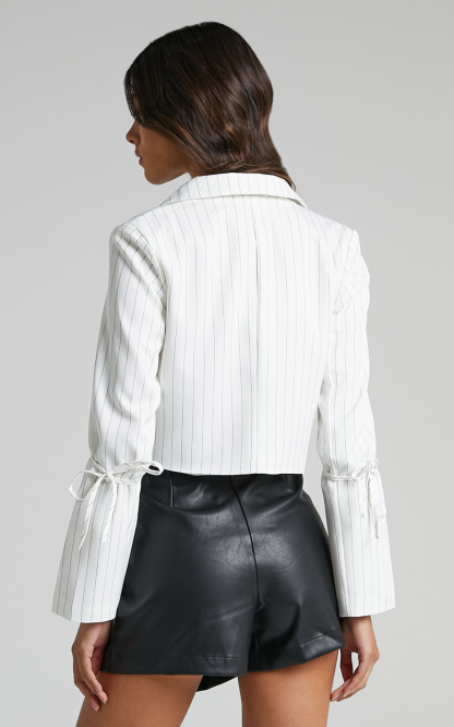 Striped Blazer