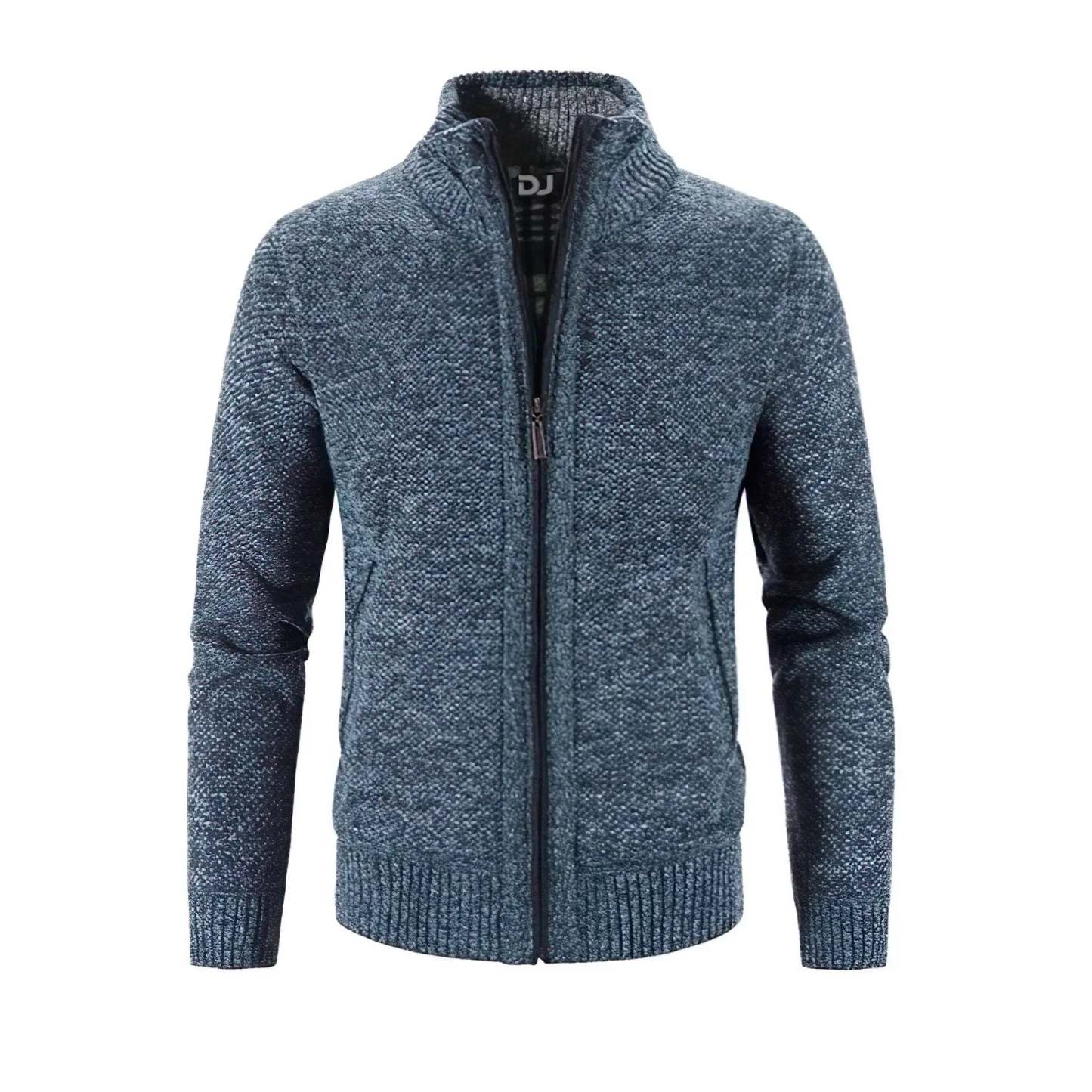Stylish Cardigan With Zipper