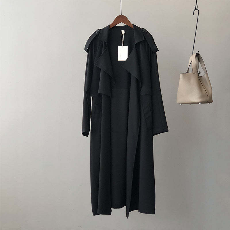 Retro Baggy Trench Coat