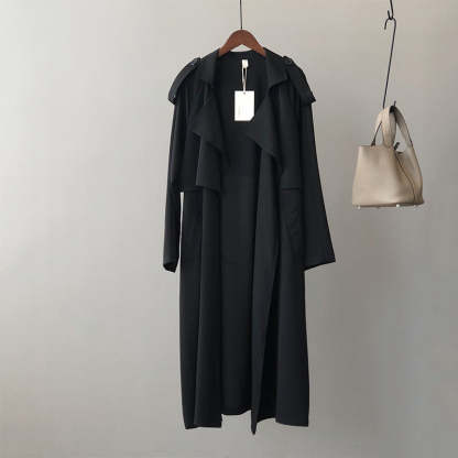 Retro Baggy Trench Coat