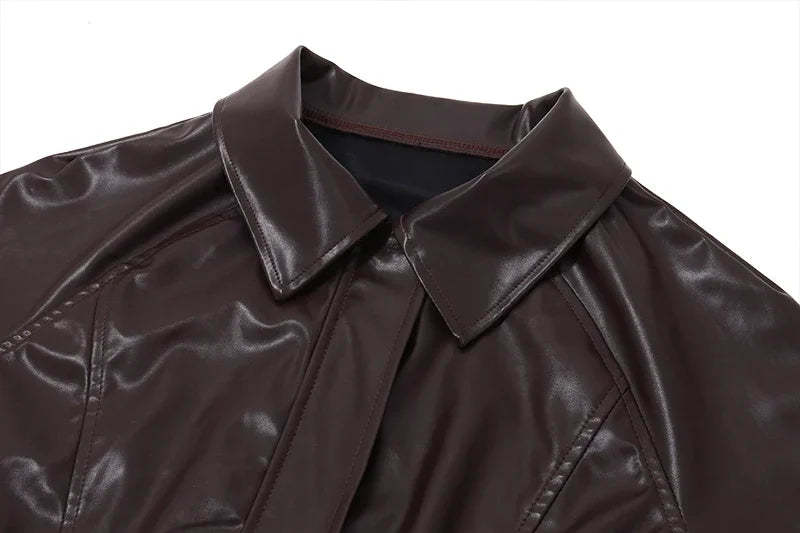 Vegan Leather Jacket