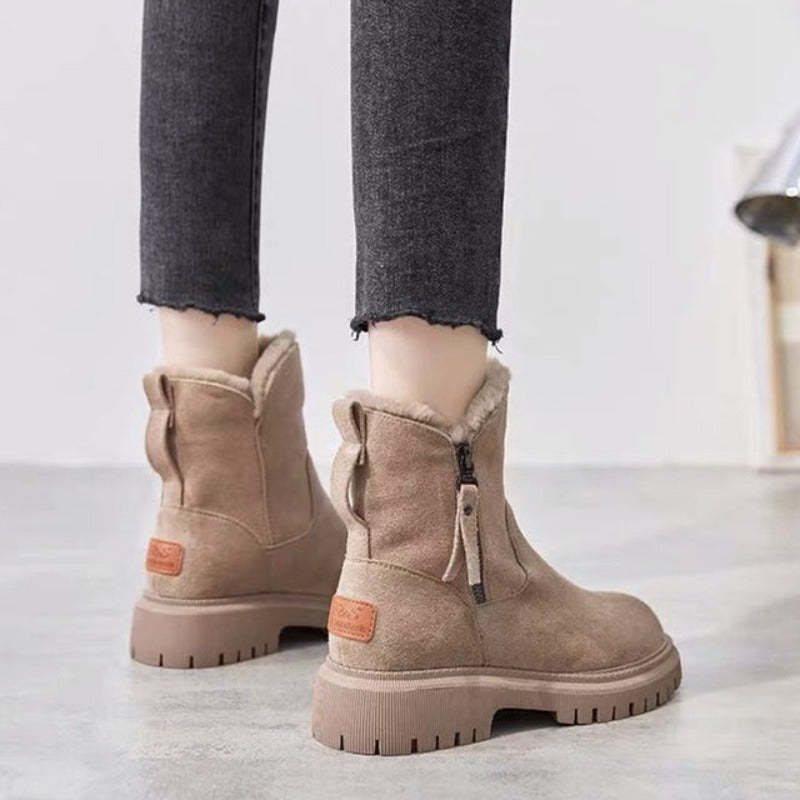 Orthopedic Snow Boots Women Warm Ankle Shoes