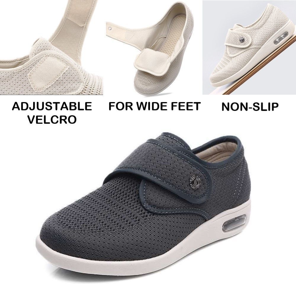 Plus Size Wide Diabetic Shoes For Swollen Feet Width Shoes (Unisex)