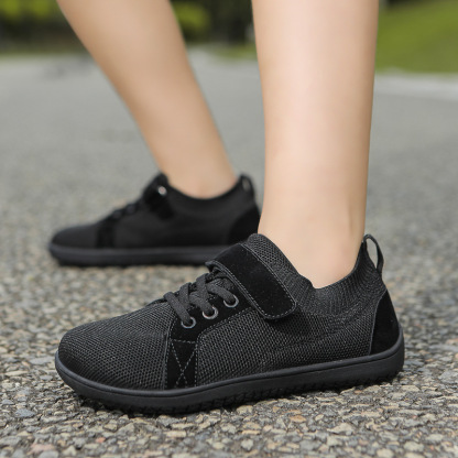 Children' Barefoot Shoes Wide Toe Box Zero Drop Walking Sneakers
