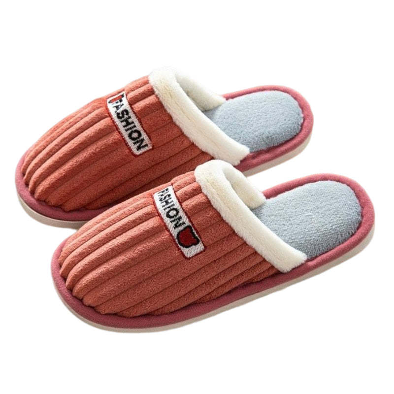 Women Cute Slippers Cushion Soft Plush Indoor Shoes