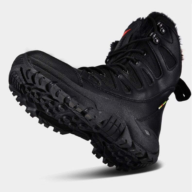 Women Snow Boots Fur Lined Orthopedic Shoes