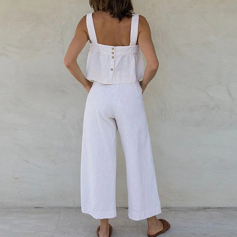 Two Piece Linen Set