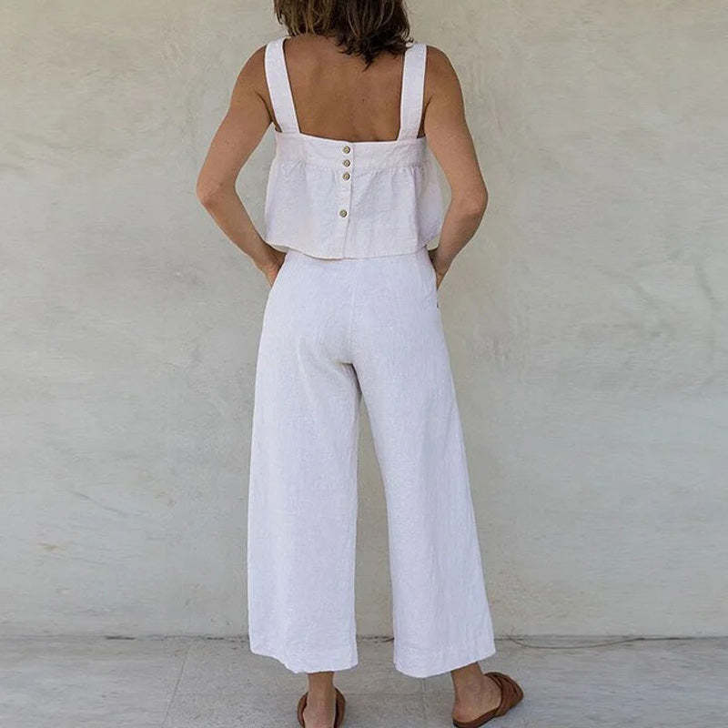 Two Piece Linen Set