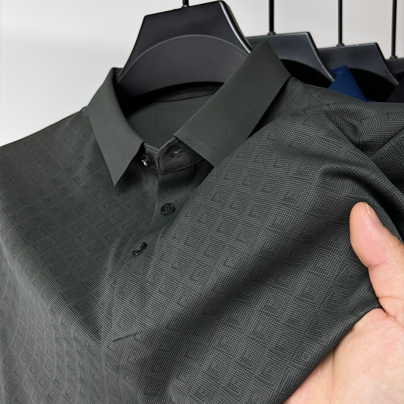 Silky Patterned Shirt for Men