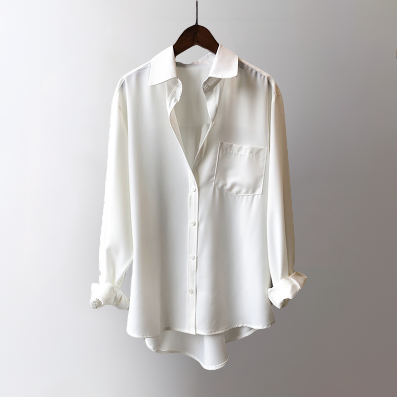 Chic Satin Blouse for Women