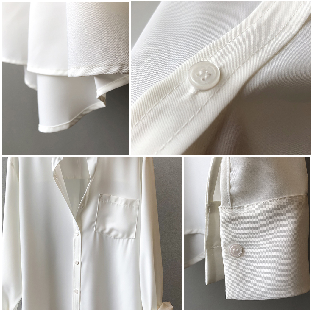 Chic Satin Blouse for Women