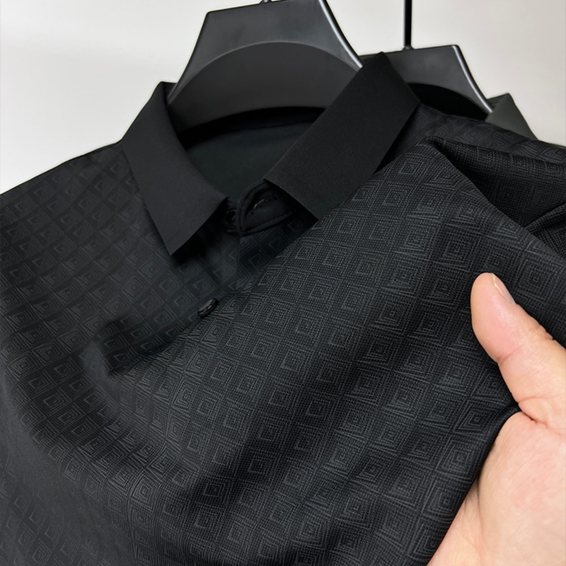 Silky Patterned Shirt for Men