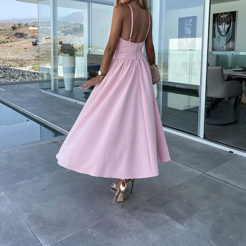 High Slit Cocktail Dress