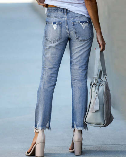 Comfortable Tattered Pants
