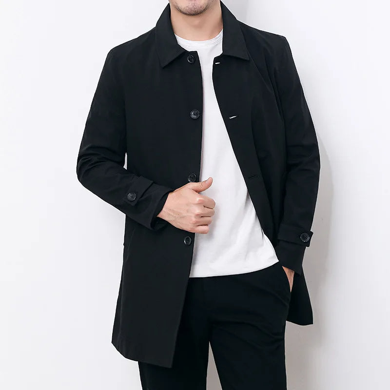 Buttoned Overcoat