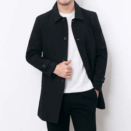 Buttoned Overcoat