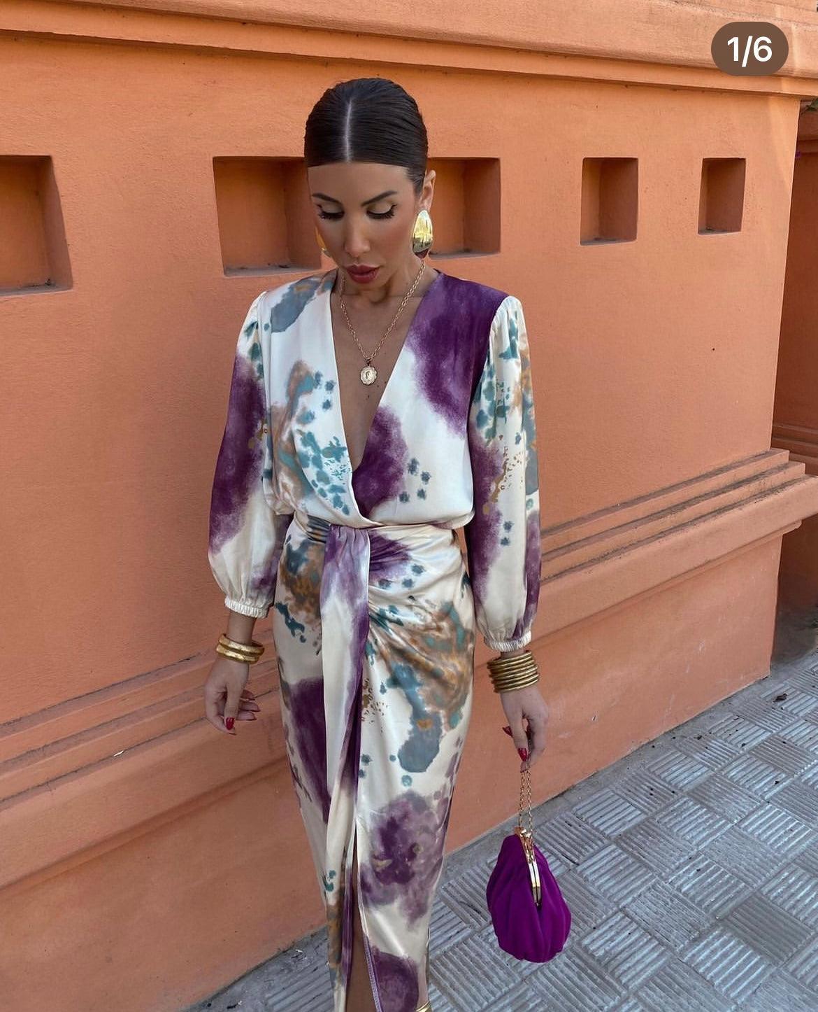 Elegant Floral Maxi Dress