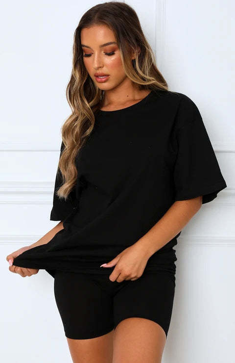 Casual OverSized T-Shirt Set