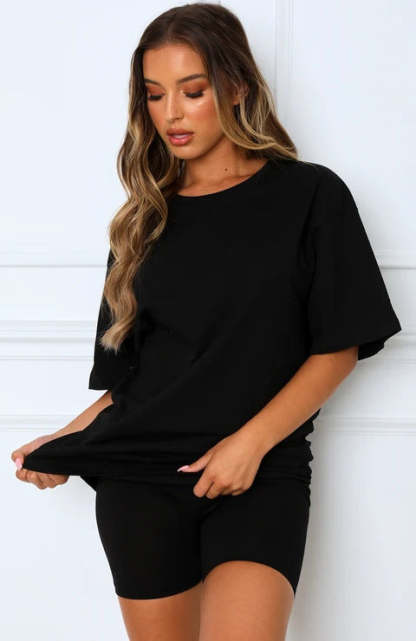 Casual OverSized T-Shirt Set