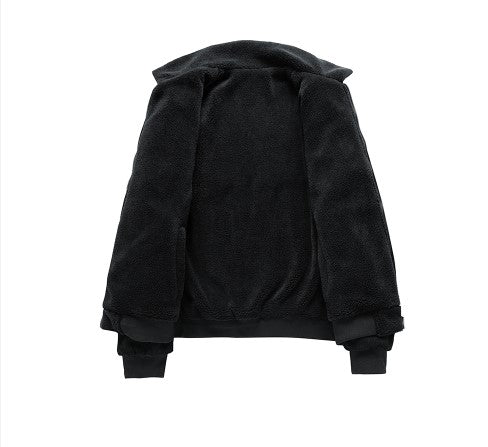 Bomber Jacket With Wool Lining