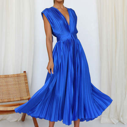 Pleated Summer Dress
