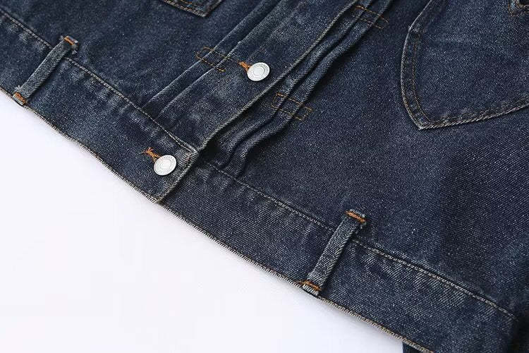Chic Denim Love Jacket