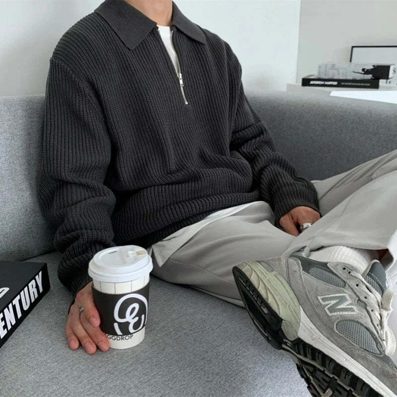 Quarter Zip Sweater